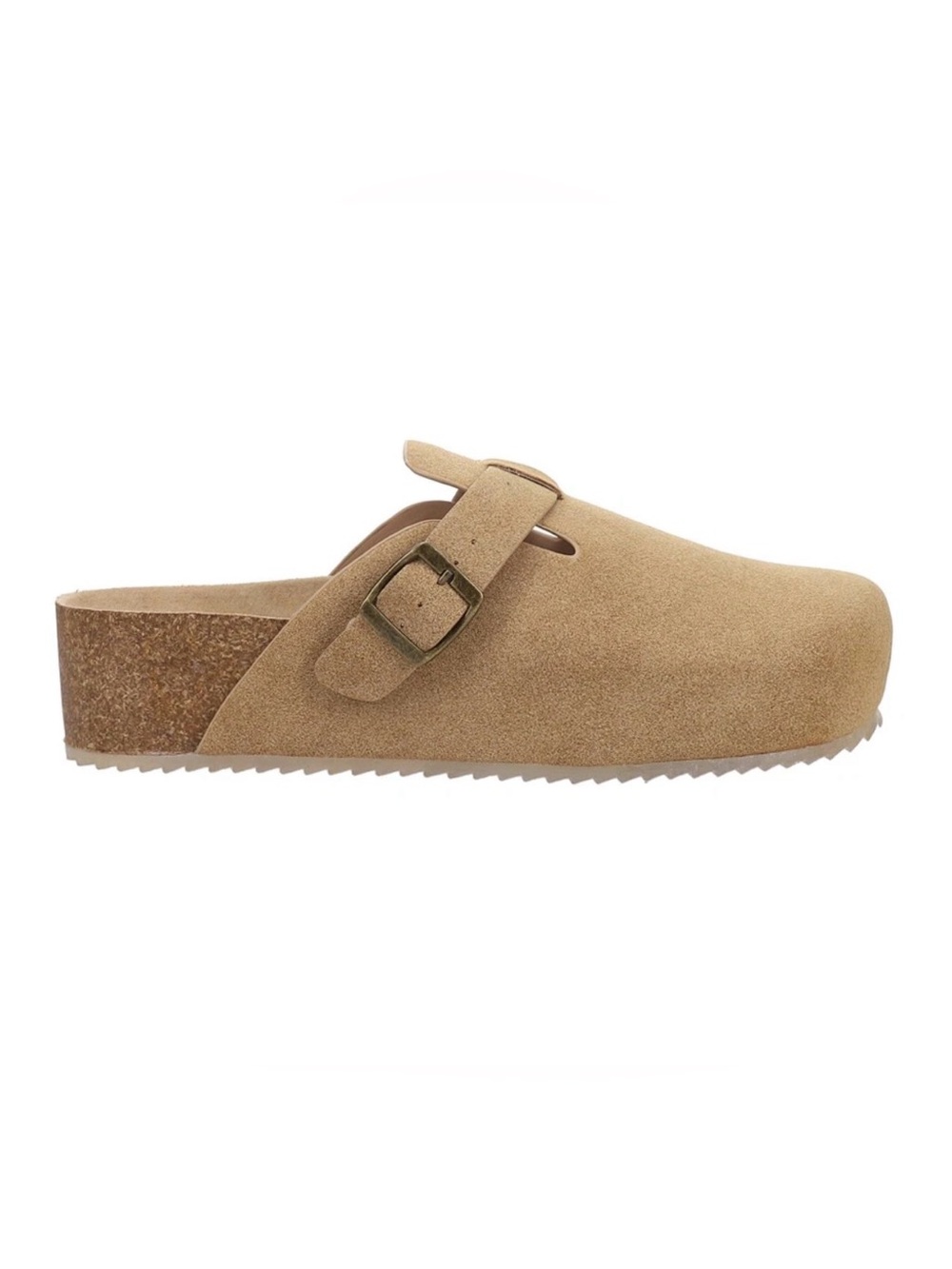 MIA Qwest Platform Clog Sand Amber Size 8.5